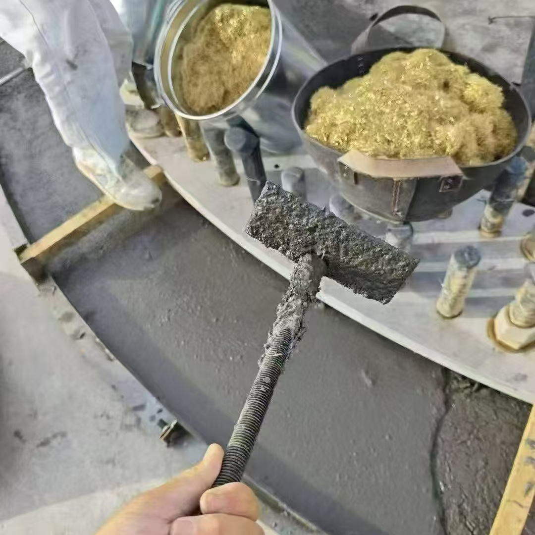 梅江C120钢纤维高强无收灌浆料 轧机压缩机汽轮机发电机锻压设备底座灌浆材料